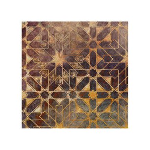 Mystic Tiles I Wood Wall Decor