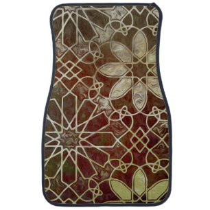 Mystic Tiles II Car Floor Mat