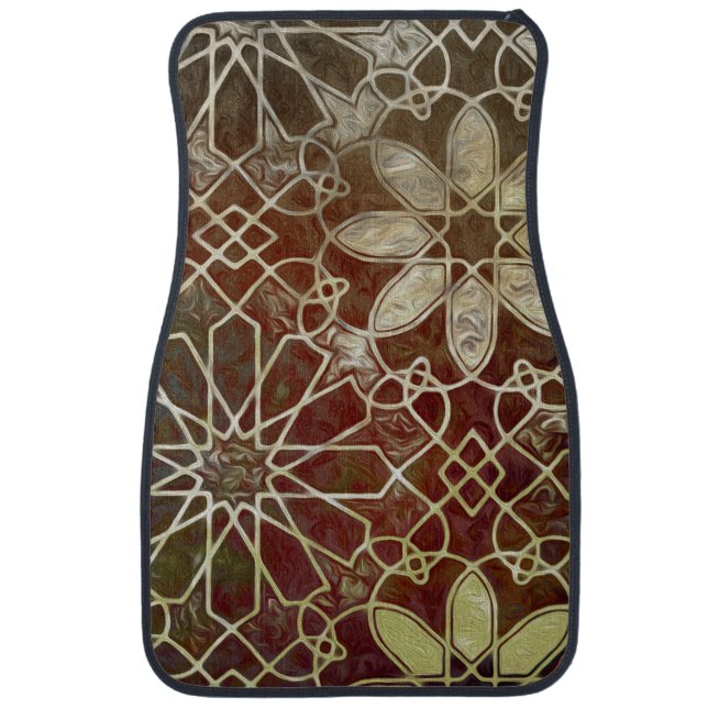 Mystic Tiles II Car Mat (Front)