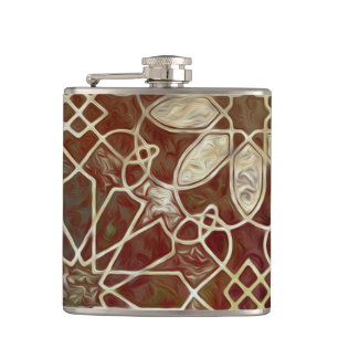 Mystic Tiles II Flask