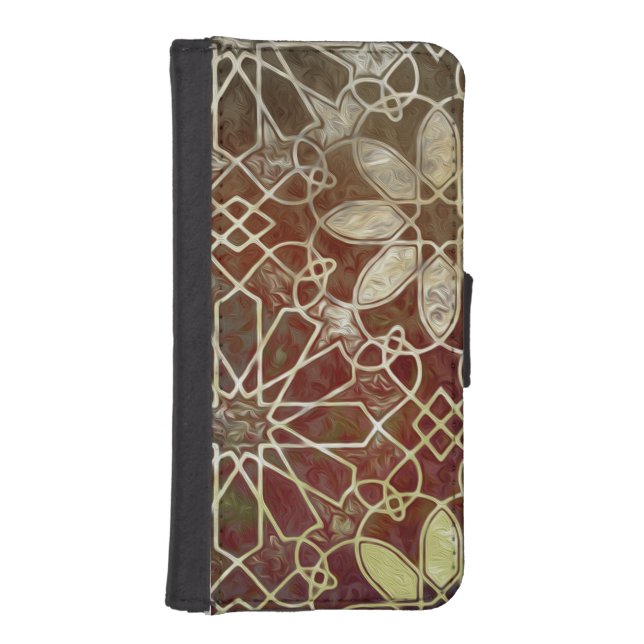 Mystic Tiles II iPhone Wallet Case (Front)