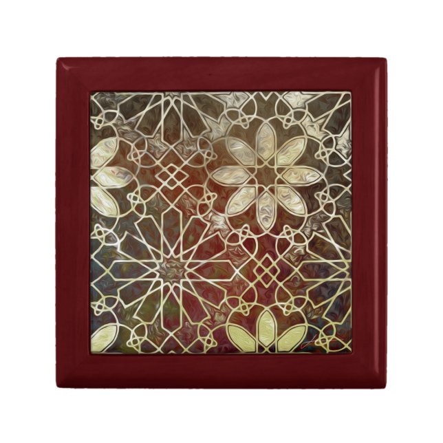 Mystic Tiles II Keepsake Box (Front)