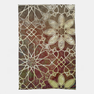 Mystic Tiles II Kitchen Towel