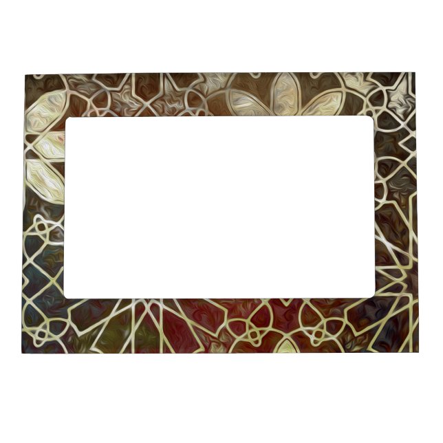 Mystic Tiles II Magnetic Photo Frame (Front)