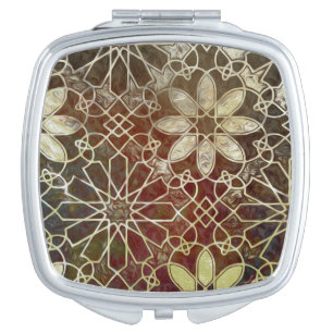 Mystic Tiles II Mirror For Makeup