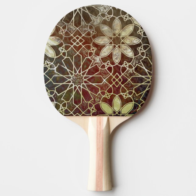 Mystic Tiles II Ping-Pong Paddle (Front)