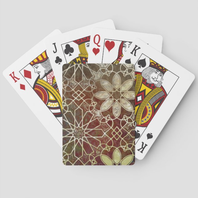 Mystic Tiles II Poker Cards (Back)