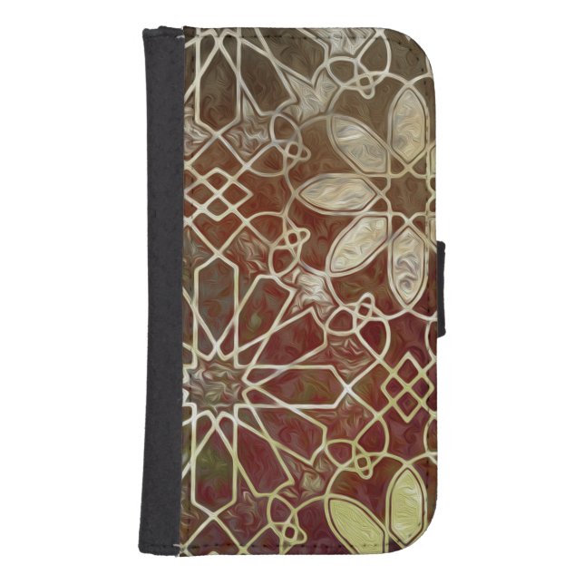 Mystic Tiles II Samsung Galaxy Wallet Case (Front)