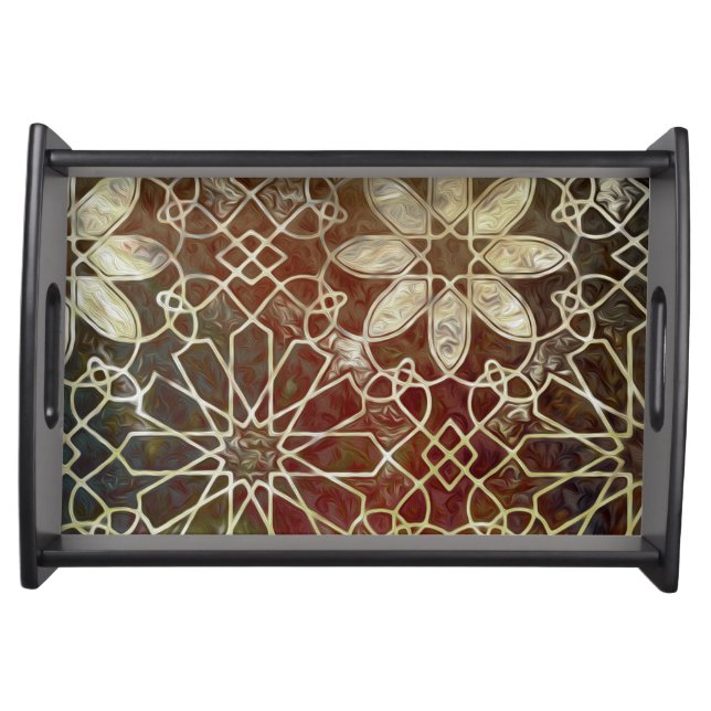 Mystic Tiles II Serving Tray (Front)