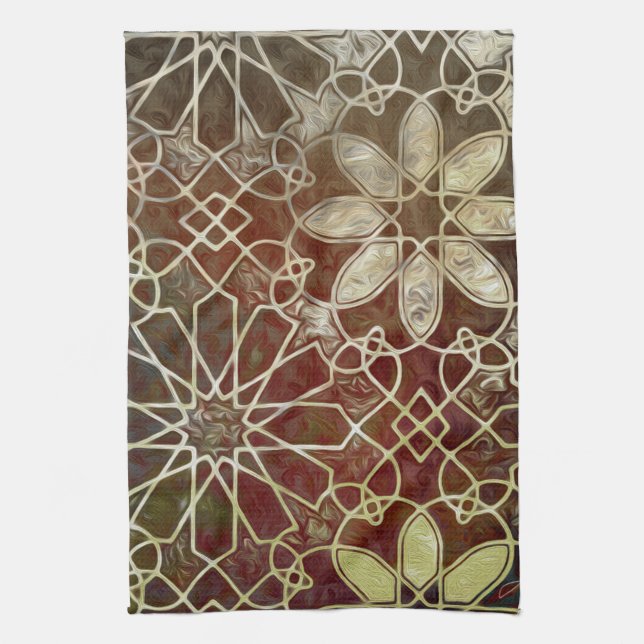 Mystic Tiles II Towel (Vertical)