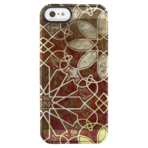 Mystic Tiles II Clear iPhone SE/5/5s Case