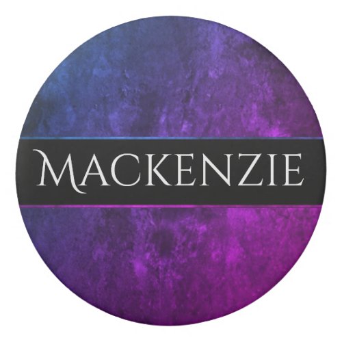 Mystic_Topaz Office  Name Chic Purple Pink Blue Eraser