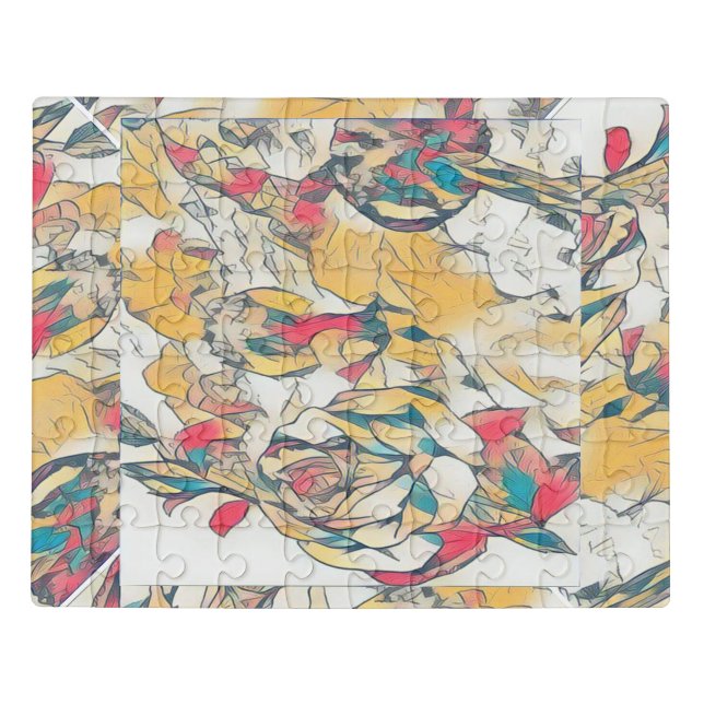 Mystic Tree Print Jigsaw Puzzle (Puzzle Horizontal)