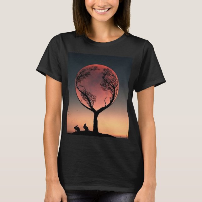 Mystic Tree  T-Shirt (Front)