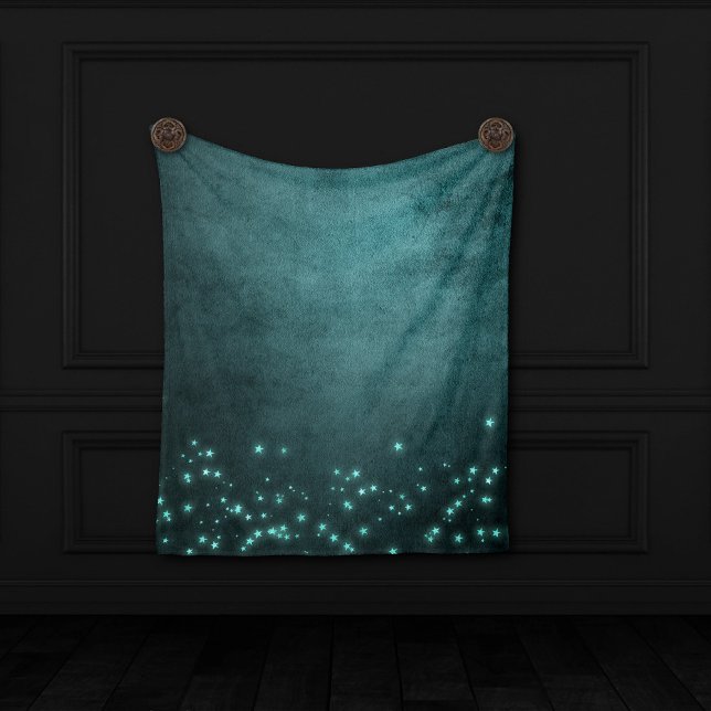 Mystic Twilight Stars | Deep Teal Photo Backdrop (Creator Uploaded)