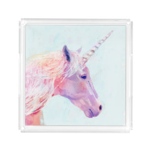 Mystic Unicorn Acrylic Tray