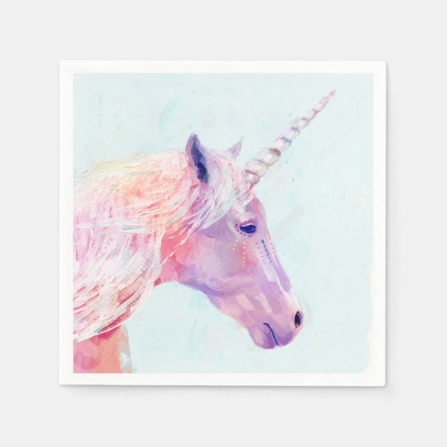 Mystic Unicorn Napkins (Front)