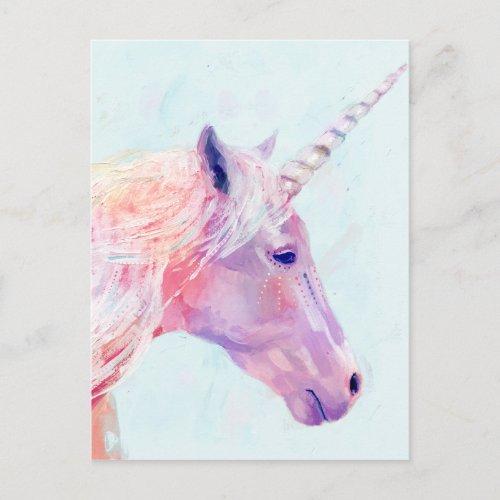 Mystic Unicorn Postcard