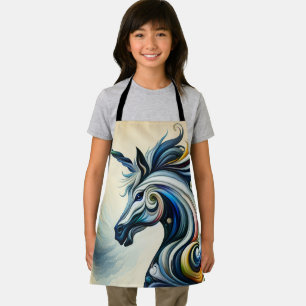 Mystic Unicorn Swirl Apron