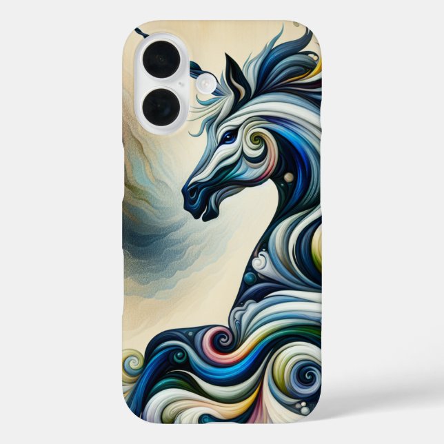 Mystic Unicorn Swirl Case-Mate iPhone Case (Back)