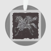 Mystic Warrior Acrylic Ornament