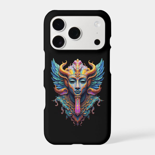 Mystic Winged Deity Case-Mate iPhone Case (Back)
