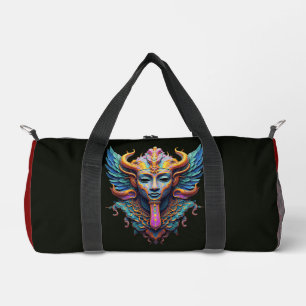 Mystic Winged Diety Duffle Bag