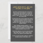 Mystic Witch Bachelorette Party Mad Libs