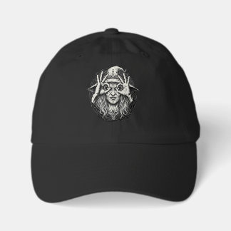 Mystic Witch Gaze Occult Aesthetic Magic Youth Dad Hat