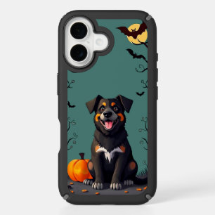 ✨ Mystic Witch Pup Glow Enchanted Halloween Dog🎃 iPhone 16 Case