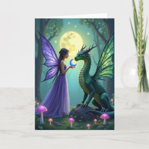 Mystic Woodland Birthday Card