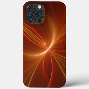 Mystical Abstract Fractal Art Modern Warm Colors iPhone 13 Pro Max Case