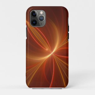 Mystical Abstract Fractal Art Modern Warm Colors iPhone 11 Pro Case
