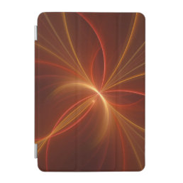 Mystical Abstract Fractal Art Modern Warm Colors iPad Mini Cover
