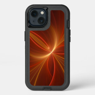 Mystical Abstract Fractal Art Modern Warm Colors iPhone 13 Case