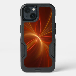 Mystical Abstract Fractal Art Modern Warm Colors iPhone 13 Case