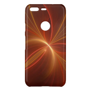 Mystical Abstract Fractal Art Modern Warm Colors Uncommon Google Pixel Case
