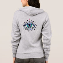 Mystical All-Seeing Eye grey