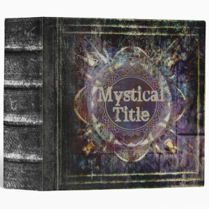 Mystical Ancient Renaissance Tome 3 Ring Binder
