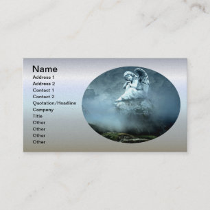 Mystical Angel on Mountain Business Card