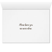 Mystical Angel Support Friendship Card (Inside Horizontal (Bottom))