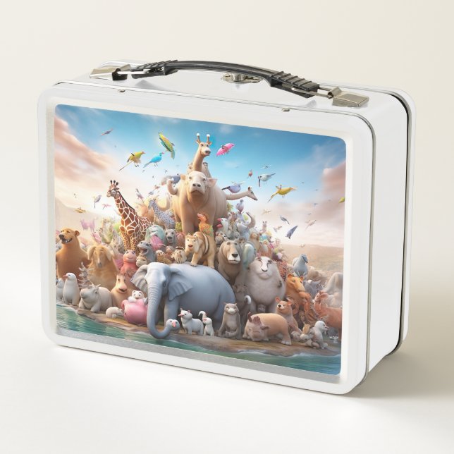 Mystical Animals Lunchbox (Back)