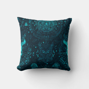 Mystical Arcane Power D&D Throw Pillow