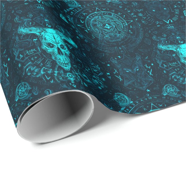 Mystical Arcane Power D&D Wrapping Paper (Roll Corner)