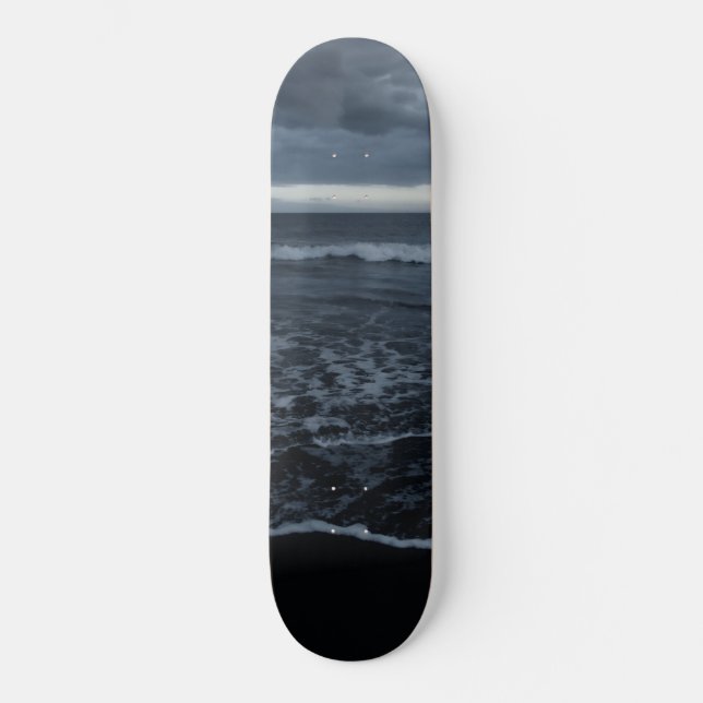 Mystical Atlantic Ocean #1 #ocean #wall #art  Skateboard (Front)