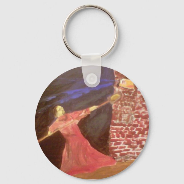 Mystical Baker Keychain (Front)