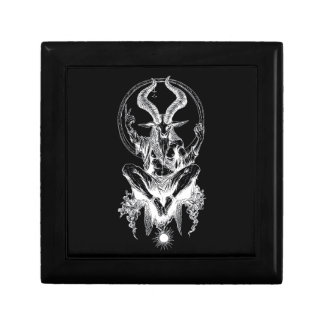Mystical Baphomet Jewelry Keepsake Box