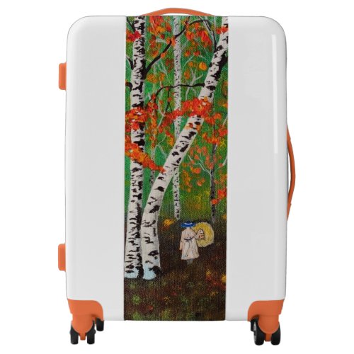 Mystical Birch Forest Luggage