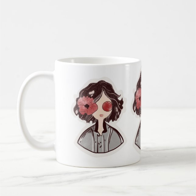 Mystical Bloom Mug (Left)