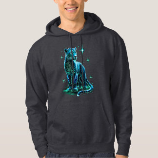 Mystical Blue Energy Jaguar Hoodie